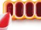 Mod Pops – 6 Classic Popsicle Molds in One Compact Tray with Sticks & Drip Guards, Easy-Release, BPA-Free (Orange)